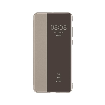 Attēls no Huawei P40 Smart View Flip cover case Khaki