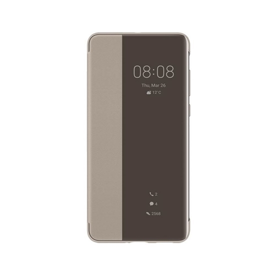 Picture of Huawei P40 Smart View Flip cover case Khaki