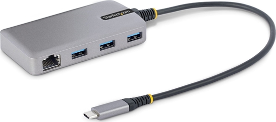 Picture of HUB USB StarTech 5G3AGBB 1x RJ-45  + 3x USB-A 3.2 Gen1 (5G3AGBB-USB-C-HUB)