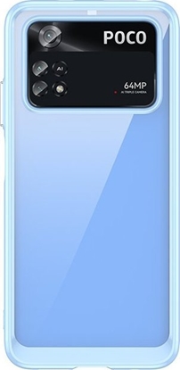 Attēls no Hurtel Outer Space Case etui Xiaomi Poco M4 Pro pokrowiec z elastyczn ramk niebieskie