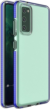Attēls no Hurtel Spring Case pokrowiec elowe etui z kolorow ramk do Samsung Galaxy A72 4G ciemnoniebieski