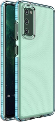 Attēls no Hurtel Spring Case pokrowiec elowe etui z kolorow ramk do Samsung Galaxy A72 4G jasnoniebieski