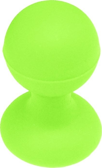 Picture of Hurtel Uchwyt silikonowy do telefonu z przyssawk z okrga gówka zielony Uchwyt silikonowy do telefonu z przyssawk z okrga gówka zielony