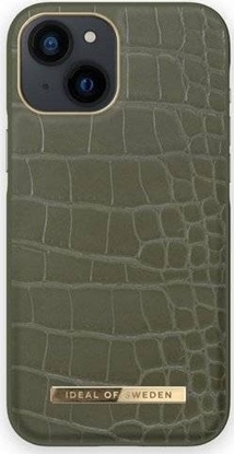 Picture of iDeal Of Sweden IDEAL OF SWEDEN IDACAW20-I2154-327 IPHONE 13 MINI CASE KHAKI CROCO