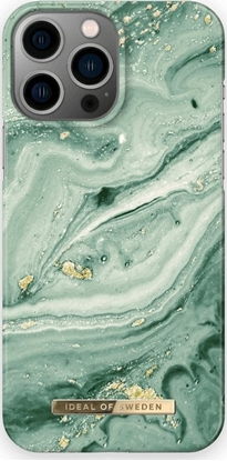 Picture of iDeal Of Sweden IDEAL OF SWEDEN IDFCSS21-I2167-258 IPHONE 13 PRO MAX MINT SWIRL MARBLE