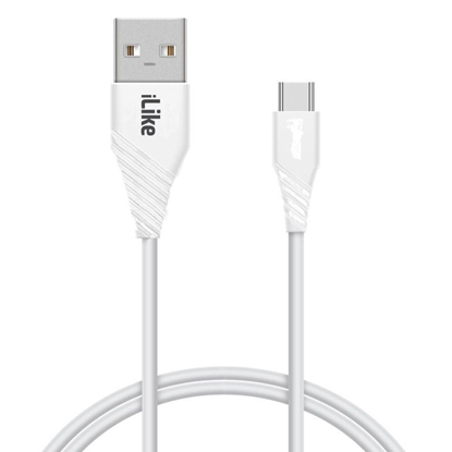 Picture of iLike - iLike Charging Cable for Type-C ICT01 White