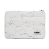 Picture of iLike 13-14 Inches Fabric Laptop Bag Marble White