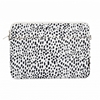 Picture of iLike 15-16 Inches Fabric Laptop Bag With Strap Leopard White