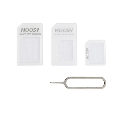 Attēls no iLike Adapter Nano Micro SIM 3 in1 Set + Key