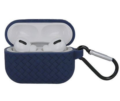 Attēls no iLike Apple Airpods 3 with hook Cas Navy Blue