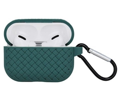 Attēls no iLike Apple Airpods Pro 2 / Airpods Pro Braid case Green