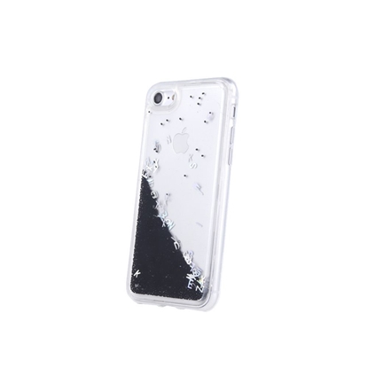 Picture of iLike Apple iPhone 11 Liquid Letters TPU Case Black