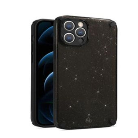 Picture of iLike Apple IPHONE 12 PRO MAX ARMOR GLITTER CASE Black