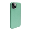 Изображение iLike Apple iPhone 14 Silicone plastic case Eco Print Design Flower Green