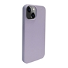 Изображение iLike Apple iPhone 14 Silicone plastic case Eco Print Design Flower Purple