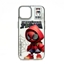Изображение iLike Apple iPhone 15 PC Silicone Case Spider Sense White Red