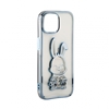 Изображение iLike Apple iPhone 15 Pro Silicone Case Print Desire Rabbit Blue