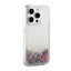 Attēls no iLike Apple iPhone 15 Pro Silicone Case Water Glitter Rainbow