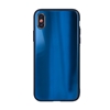 Изображение iLike Apple iPhone XR Aurora Glass case Dark Blue