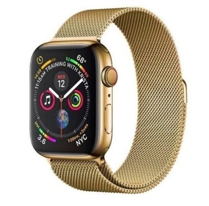 Picture of iLike Apple Magnetic Strap Watch 7 45mm Magnetic Band Bracelet Bracelet Gold
