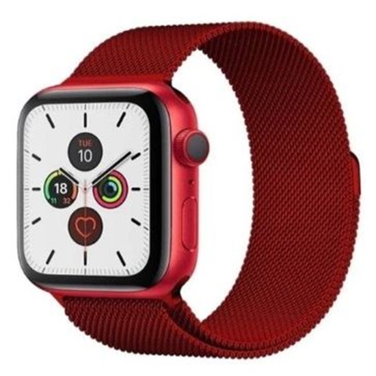 Picture of iLike Apple Magnetic Strap Watch 7 7/8 41mm Magnetic Band Bracelet Bracelet Red