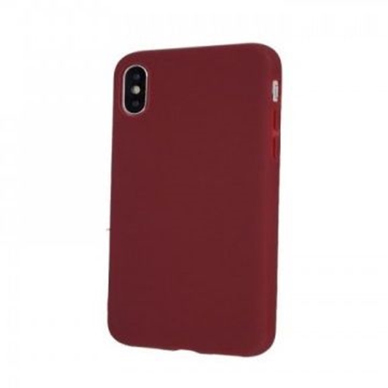 Изображение iLike Apple Matt TPU case for iPhone 11 burgundy