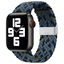 Attēls no iLike Apple Watch 42/44/45mm Braided Fabric Strap Blue