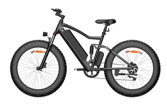 Изображение iLike Electric bike ONES1, 48V, 10AH, 26 collas, 500W, 25Km/h, IP54 Black