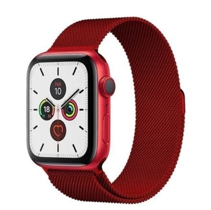 Picture of iLike Magnetic Strap Watch 7 45mm Magnetic Wristband Bracelet Bangle Red