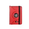 Изображение iLike Rotated Book Case for SAMSUNG GALAXY 7.0 TAB 3 LITE Red
