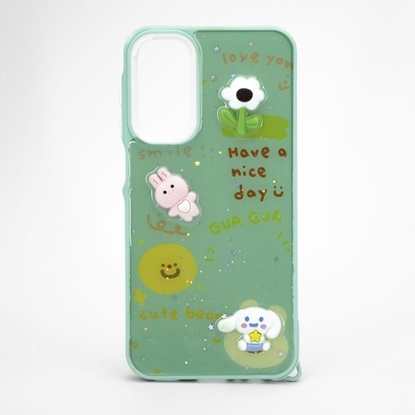 Attēls no iLike Samsung Galaxy A15 EPOXY CARTOON COVER Light Green