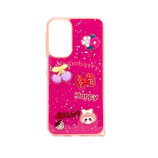 Изображение iLike Samsung Galaxy A15 EPOXY CARTOON COVER Rose Red