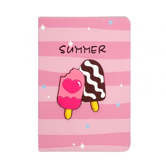 Изображение iLike Samsung Galaxy Tab A8 10.5 (2021) Tablet Case Design SM-X200/SM-X205 Ice Cream