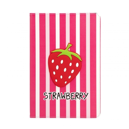 Изображение iLike Samsung Galaxy Tab A8 10.5 (2021) Tablet Case Design SM-X200/SM-X205 Strawberry