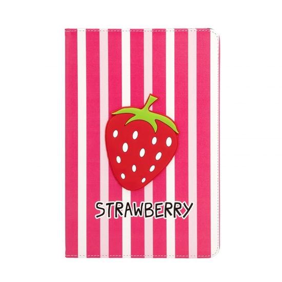 Изображение iLike Samsung Galaxy Tab A8 10.5 (2021) Tablet Case Design SM-X200/SM-X205 Strawberry