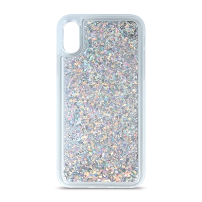 Picture of iLike Samsung S10 Back Case Liquid Sparkle Silver