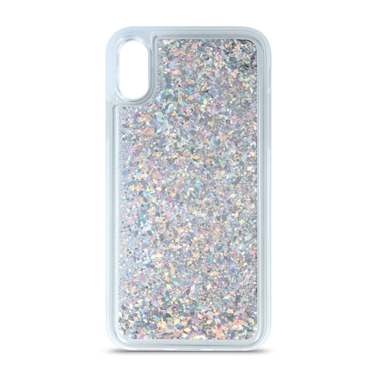 Изображение iLike Samsung S10 Back Case Liquid Sparkle Silver