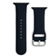 Изображение iLike Strap APS Silicone Watch Band 8/7/6/5/4/3/2 / SE (41/40 / 38mm) Strap Watchband Black