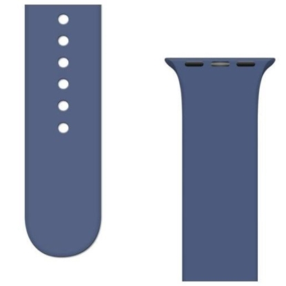 Picture of iLike Strap APS Silicone Watch Band Ultra / 8/7/6/5/4/3/2 / SE (45/44 / 42mm) Strap Watchband Blue