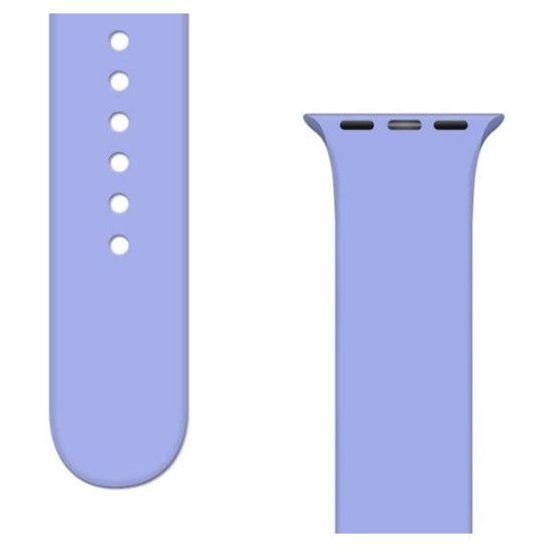 Picture of iLike Strap APS Silicone Watch Band Ultra / 8/7/6/5/4/3/2 / SE (45/44 / 42mm) Strap Watchband Purple