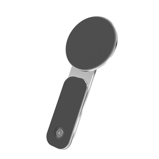 Picture of iLike Universal P65 Aluminum Monitor Side Fix magnetic holder for Smartphone Silver