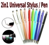 Изображение iLike Universal PN1 Universal 2in1 Capacitive Touch Stylus with Pen (Smartphone and Tablet PC) Purple