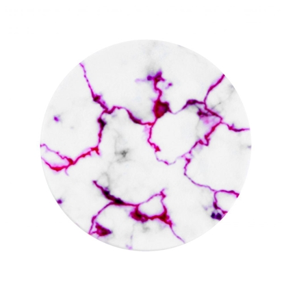 Picture of iLike Universal Pop Holder Marble White Red