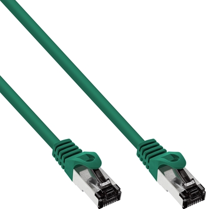 Picture of InLine InLine® Patch Cable S/FTP PiMF Cat.8.1 halogen free 2000MHz green 7,5m