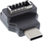 Attēls no InLine InLine® USB 3.2 adapter, USB-C male to internal USB-E front panel socket