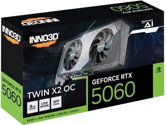 Picture of INNO3D GeForce RTX 5060 Twin X2 OC NVIDIA 8 GB GDDR7