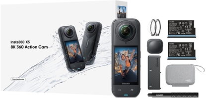 Attēls no Kamera Insta360 X5 Essentials Bundle czarna