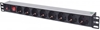 Picture of Intellinet 19" 1U Rackmount 8-Way Power Strip - German Type, With On/Off Switch and Overload Protection, 3m Power Cord