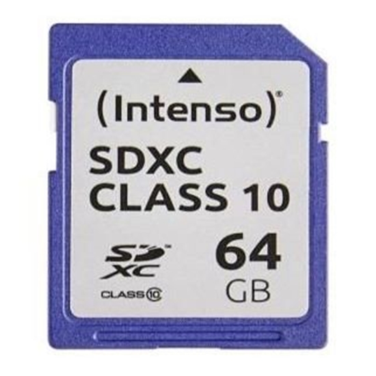 Picture of Intenso SDXC Card           64GB Class 10