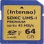 Изображение Intenso SDXC Card           64GB Class 10 UHS-I Premium